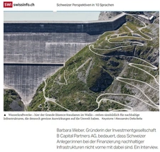 Interview with Dr. Barbara Weber on SWI swissinfo.ch